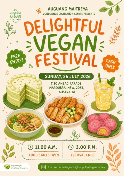 Delightful Vegan Festival 2026 – Sydney's Vegan Food Celebration