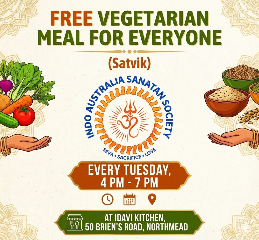 Free Vegetarian Meal for everyone