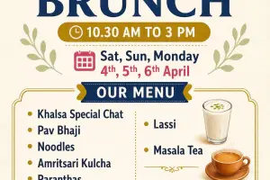 Easter Long Weekend Unlimited Buffet Brunch at Khalsa Restaurant