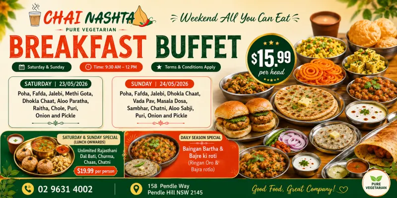 Unlimited Breakfast Buffet