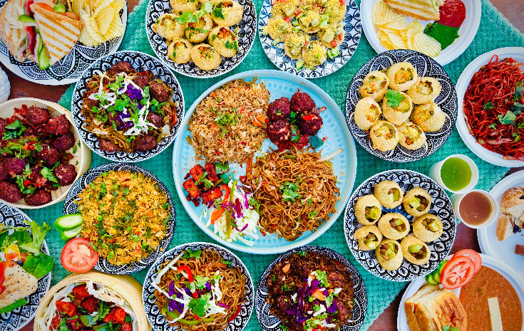 Veg Spoons Melbourne Food Meetup at JSN Food Corner