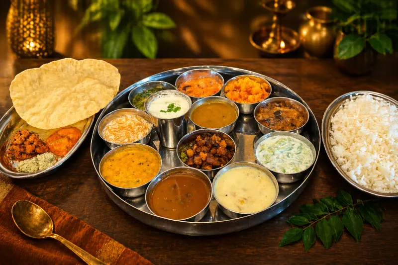 Thalaivaa's Weekend special South Indian Lunch meal