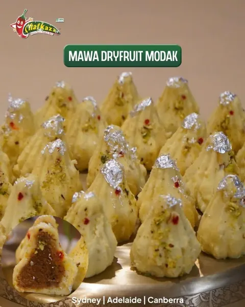 Ganesh Chaturthi Special Modak & Ladoo at Chatkazz Bella Vista
