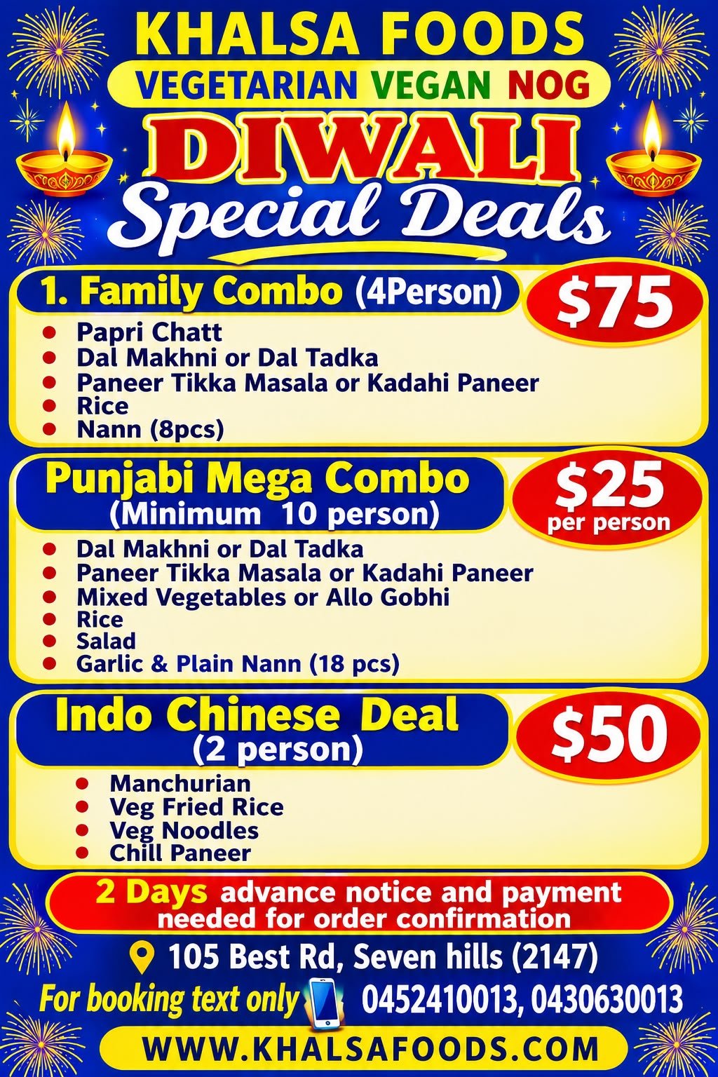 Khalsa Foods Diwali Special Deals – Bulk Food Packages | Seven Hills, Sydney