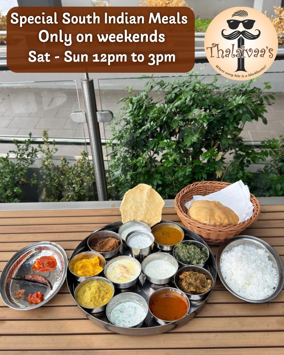 Weekend South Indian Meals