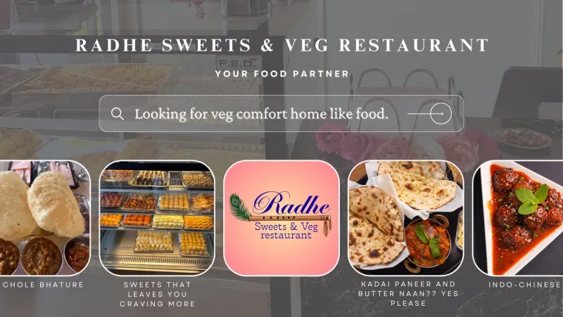 Radhe sweets and Veg restaurant