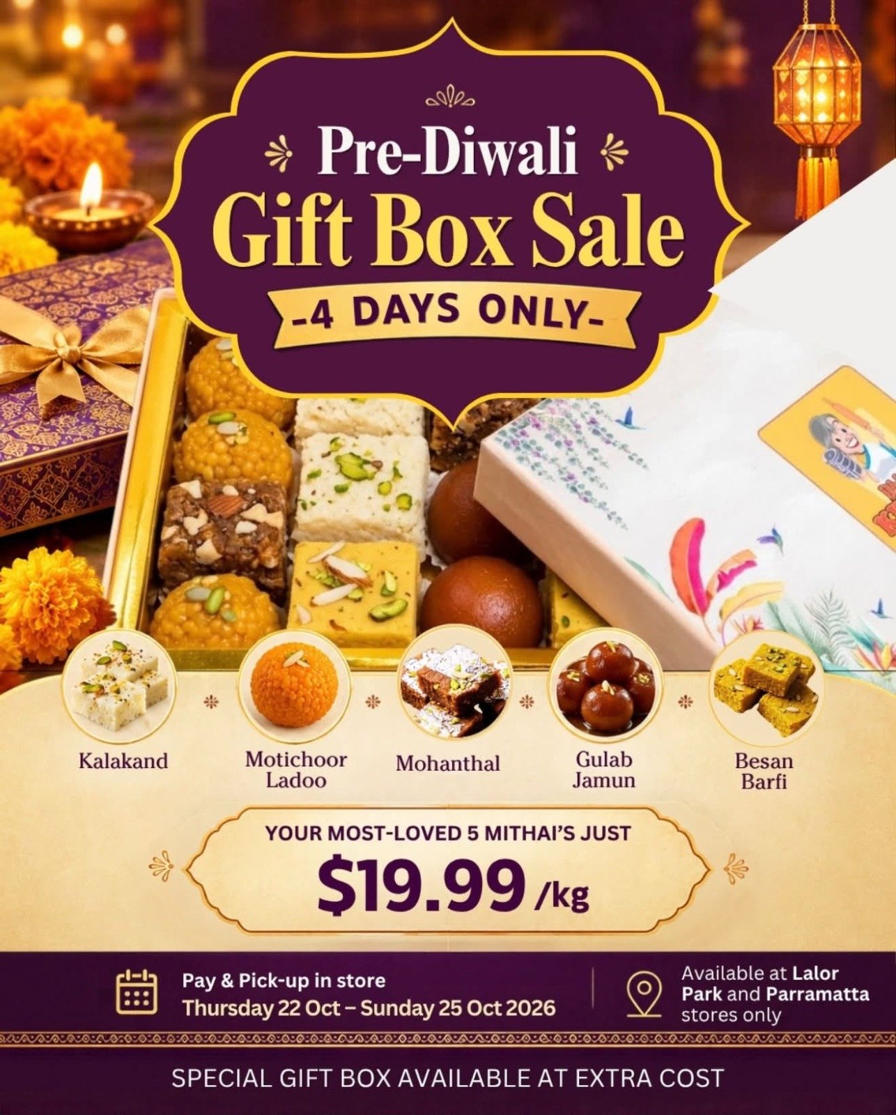 Pre Diwali Gift Box Sale