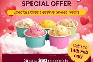 Love is Sweet, but FREE Ice Cream is Sweeter !