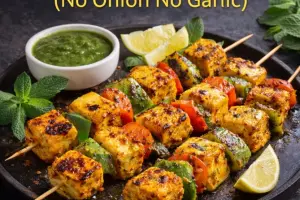 Organic Paneer Tikka (No Onion No Garlic)