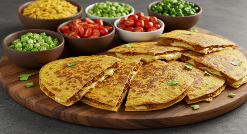 Loaded Vegan Quesadillas