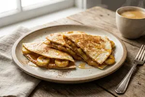 Peanut Butter & Banana Quesadilla