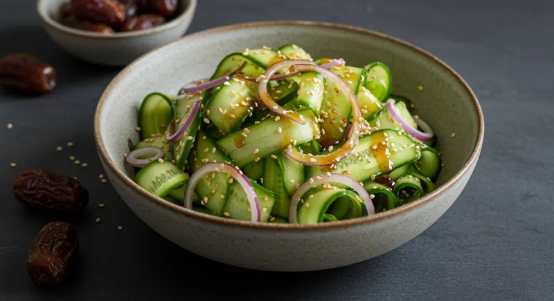 Sesame Cucumber Salad