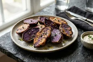 Crispy Roasted Sweet Potato Wedges